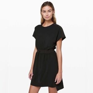 Lululemon Athletica Black Mini Dress